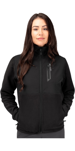 Zhik Mujer Hybrid Fleece Chaqueta JKT-0035-W-BLK - Black